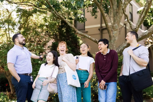 Orientation homepage banner - picture of Massey University students