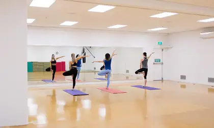 Dancers in the Manawatū gym dojo and dance studio