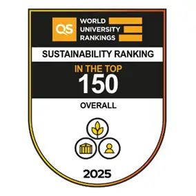 2025 Sustainability ranking top 150 overall badge