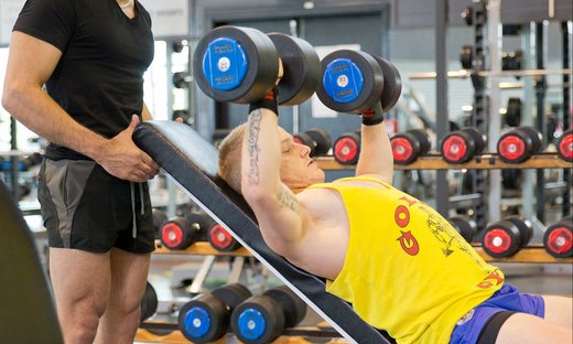 Personal training session