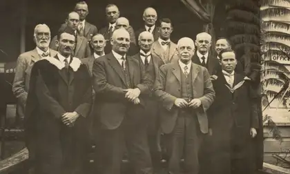 Official opening of Massey's Agricultural College
