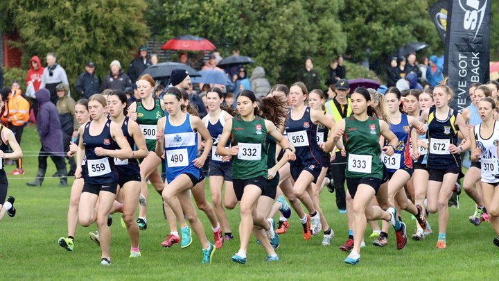 A great run for secondary school cross-country event