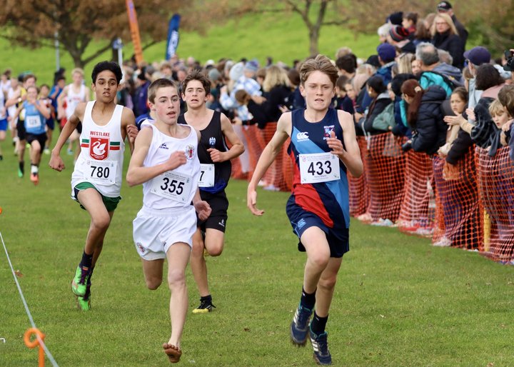 A great run for secondary school crosscountry event