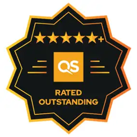 5+ star QS badge