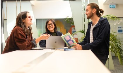 Adult students at Massey