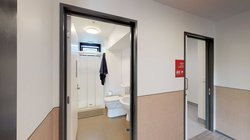 Matipo, Titoki and Tānekaha apartments' bedroom ensuite