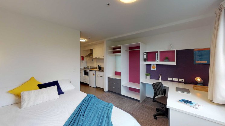 Auckland halls of residence, apartments and studio units