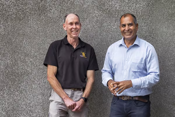 Associate Professor David Horne and Associate Professor Ranvir Singh