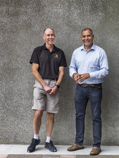 Associate Professor David Horne and Associate Professor Ranvir Singh