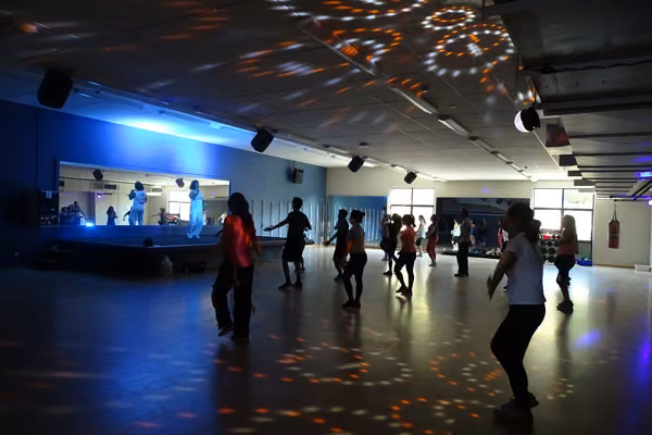 Group fitness class at Auckland Recreation Centre