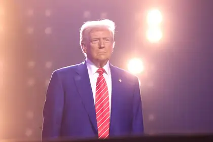 President-elect Donald Trump at AmericaFest in Phoenix, Arizona, December 2024.