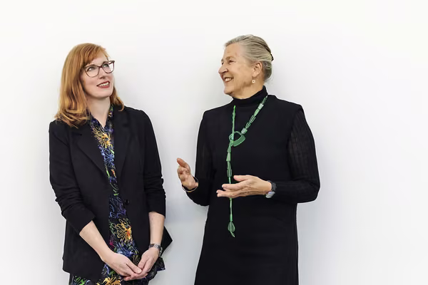 Dr Bronwyn Holloway-Smith and Sue Elliott