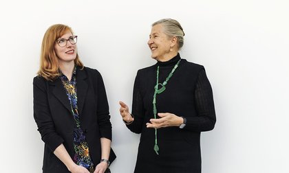 Dr Bronwyn Holloway-Smith and Sue Elliott