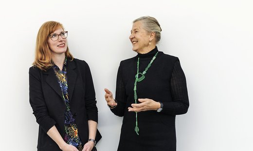 Dr Bronwyn Holloway-Smith and Sue Elliott