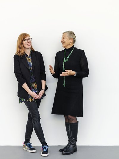 Dr Bronwyn Holloway-Smith and Sue Elliott