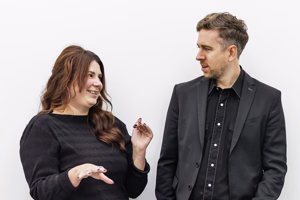 Dr Catherine Hoad and Associate Professor Oli Wilson