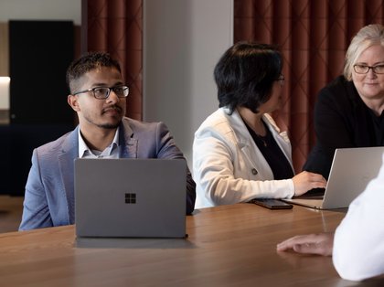 Massey Business School students