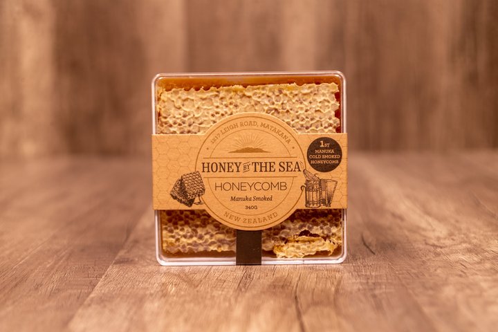 Honey by the Sea - Mānuka Cold Smoked Honeycomb