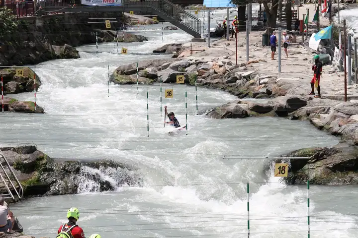 canoe slalom course
