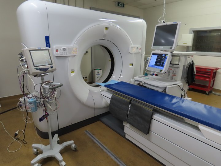 State of the art imaging equipment at Massey Vet Teaching Hospital