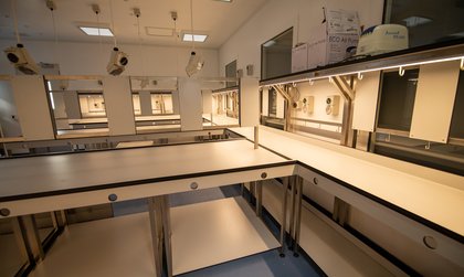 Health lab within the Innovation Complex