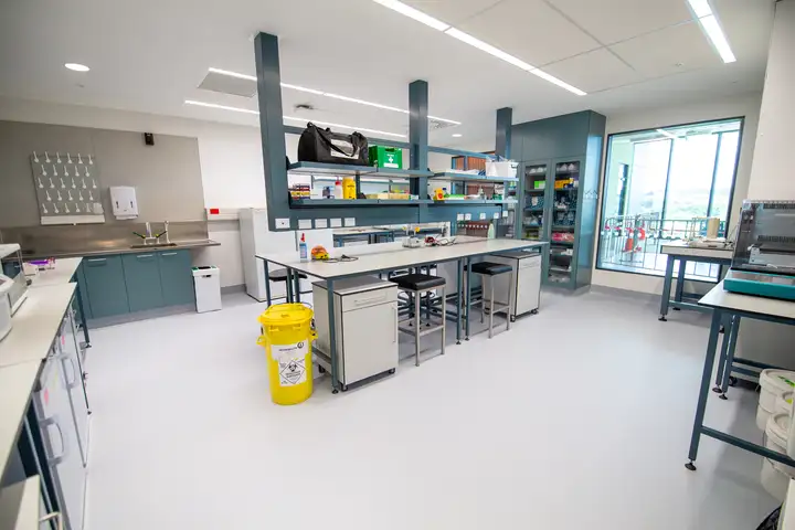 Science lab in the Innovation Complex