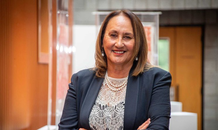 Close-up of Professor Huia Jahnke
