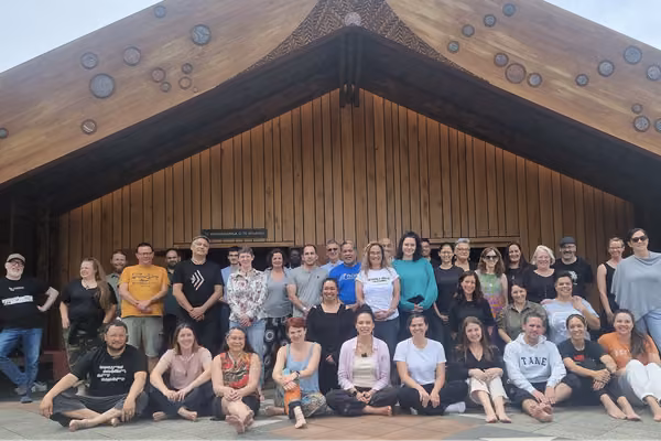 Kaiārahi Tiriti at Te Rau Karamu Marae, December 2022.