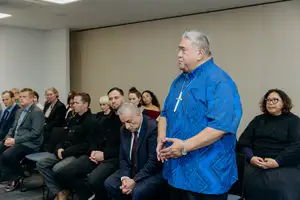 Otene Reweti, kaumātua of Te Rūnanga o Ngāti Whātua.
