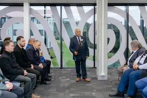 Matua Fred Holloway from Te Rūnanga o Ngāti Whātua.