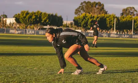 Manaia Nuku training on the field