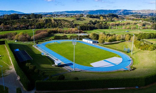 Manawatū community athletics track