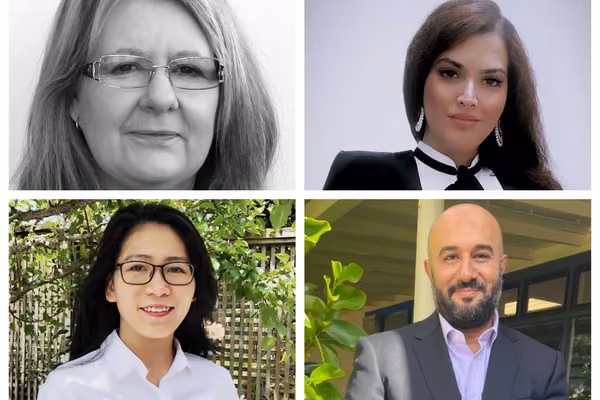 Dr Sharon Crooks, Dr Kousar Sadeghzadeh, Dr Abdelhamid Safa and Dr An Le.
