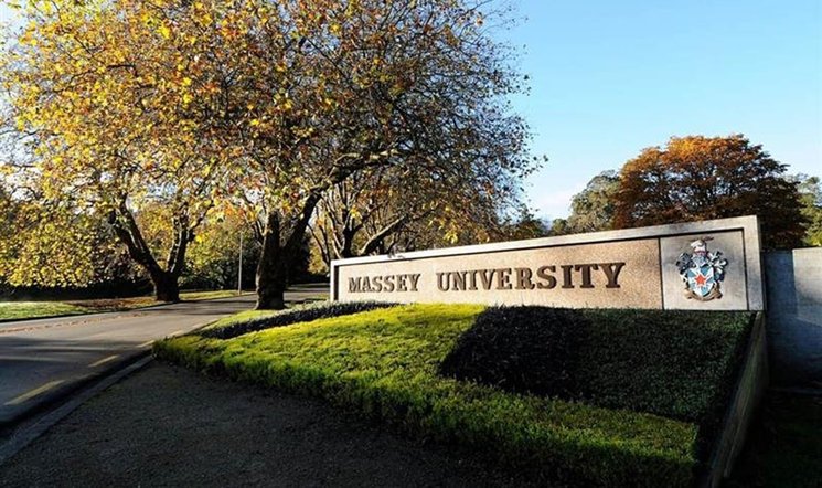 Massey University sign