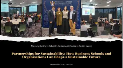 Photos from Partnerships for sustainability event