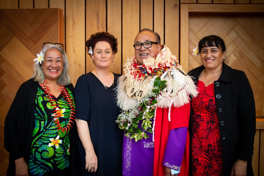 Fuimaono Karl Pulotu-Endemann the first Pacific person to receive an ...