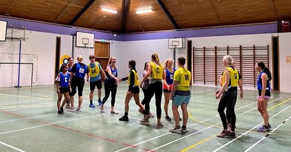 Wellington social sport teams in action