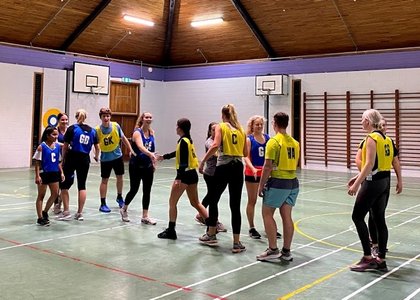 Wellington social sport teams in action