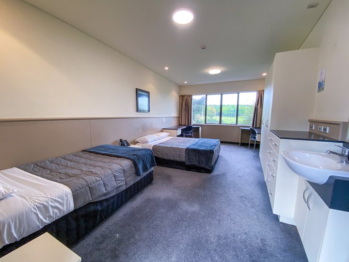 Twin room in Te oha a hine-au-ropa