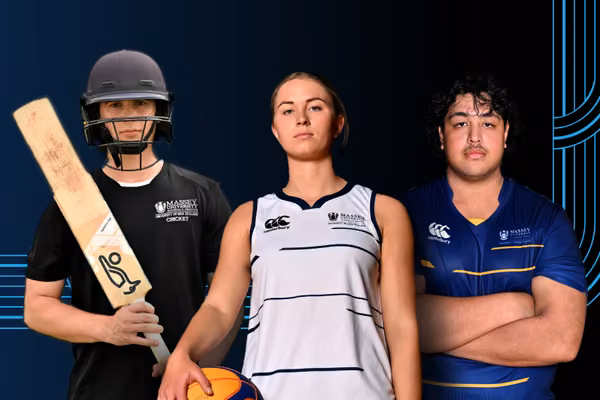 Massey academy of sport students