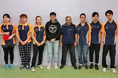 2018 National Tertiary Championships, Massey women's table tennis team