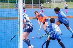 boys playing hockey