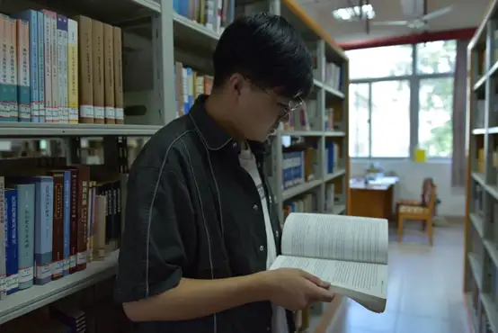 Wei Huang’s favourite place at the MLC Hainan University is the study room.