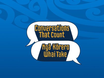 Banner image graphic for the Conversations That Count series