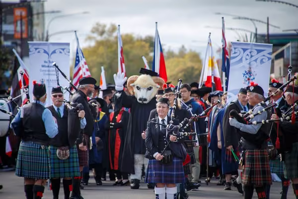 Graduation procession in May 2024