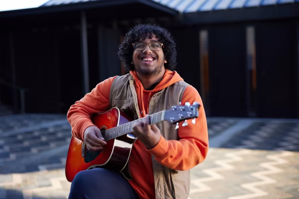 TeTaumata Nelio, a fourth year Bachelor of Screen Arts student.