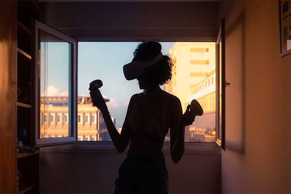 VR-headset