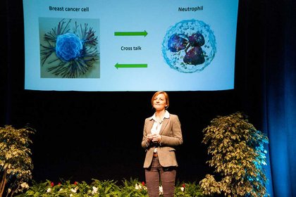 Breast cancer PhD research wins Massey 3MT  - image1