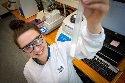 Intern leaves lasting impact on dairy research  - image1