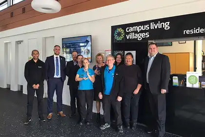 Auckland Campus Living Villages team takes two awards - image1